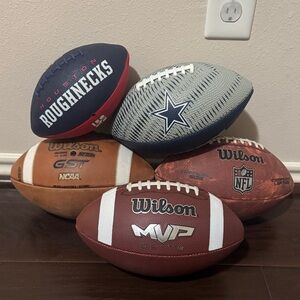 Pack of footballs!